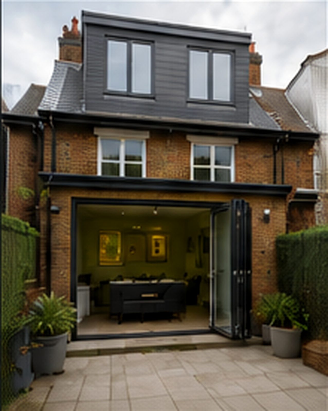 Loft conversion and rear dormer concept in Southgate, North London